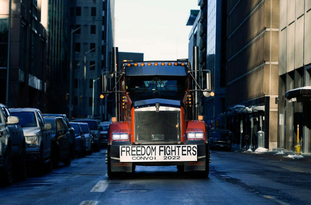 Ottawa police are warning  “Freedom Convoy”  protesters they “could be arrested” if they continue to block city streets.