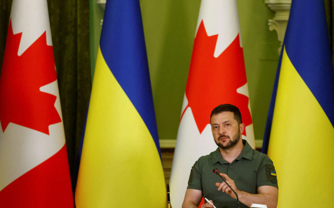 加拿大向乌克兰追加5亿美元军事援助，俄罗斯宣布击退乌克兰的袭击